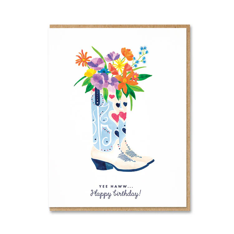1973 Ltd - Flower Boots Birthday