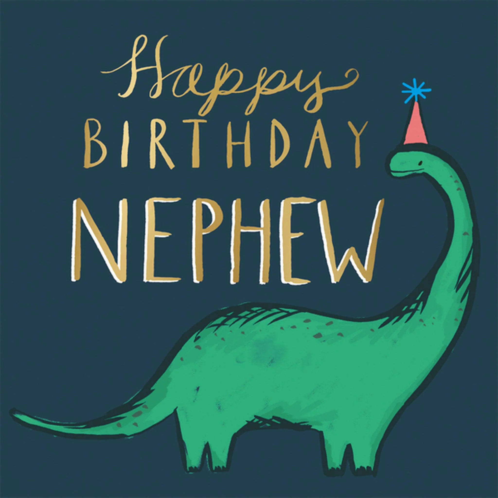 Art File - Happy Birthday Nephew Dinosaur