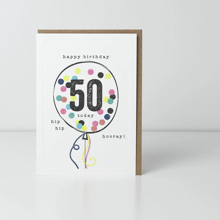 Belly Button - 50Th Birthday Balloon