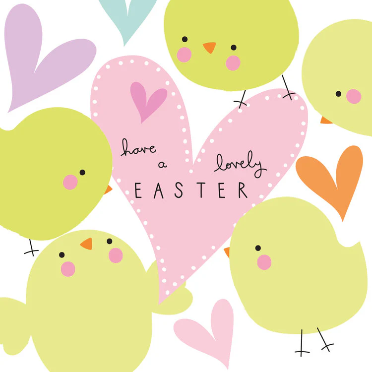 Belly Button Designs - Easter Hearts