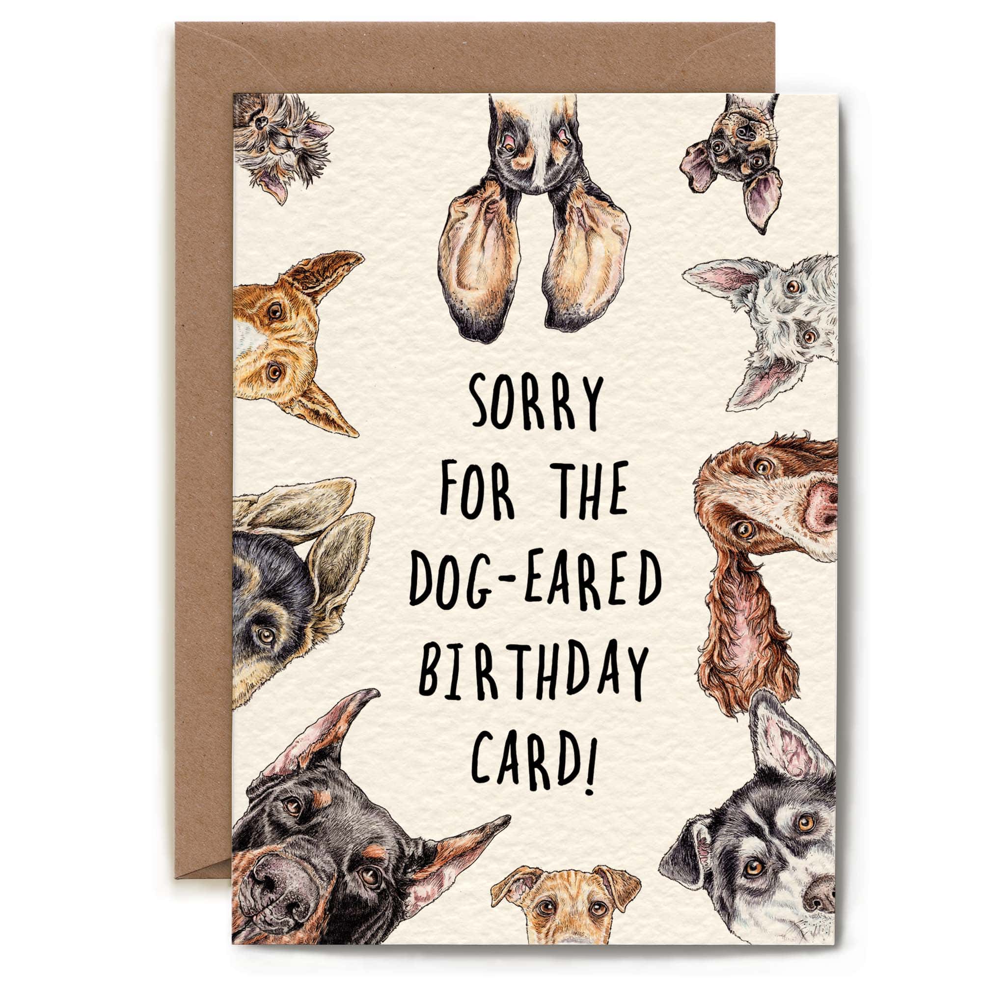 Bewilderbeest - Dog Eared Card