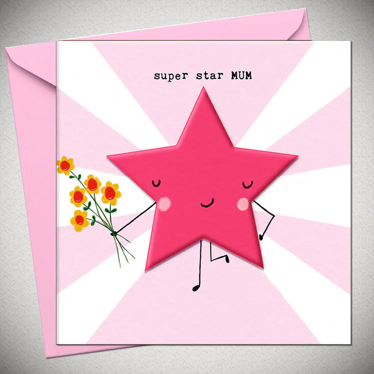 Bexy Boo Designs - Super Star Mum