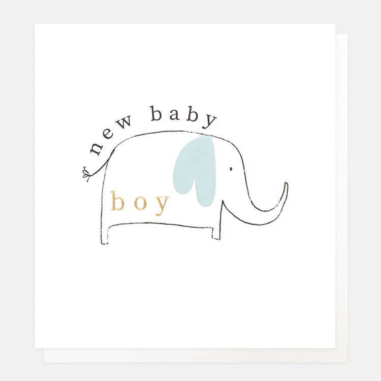 Caroline Gardner - Baby Boy Blue Elephant