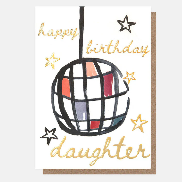 Caroline Gardner - Birthday Daughter Disco Ball