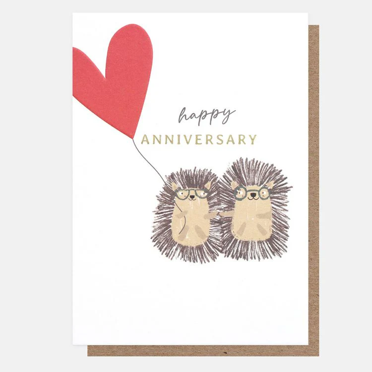 Caroline Gardner - Happy Anniversary Hedgehogs