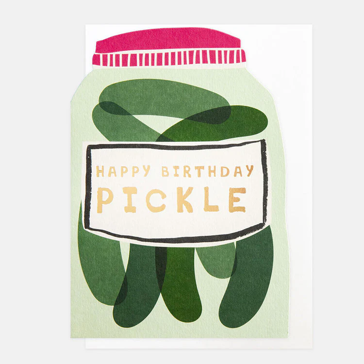 Caroline Gardner  - Happy Birthday Pickle Jar