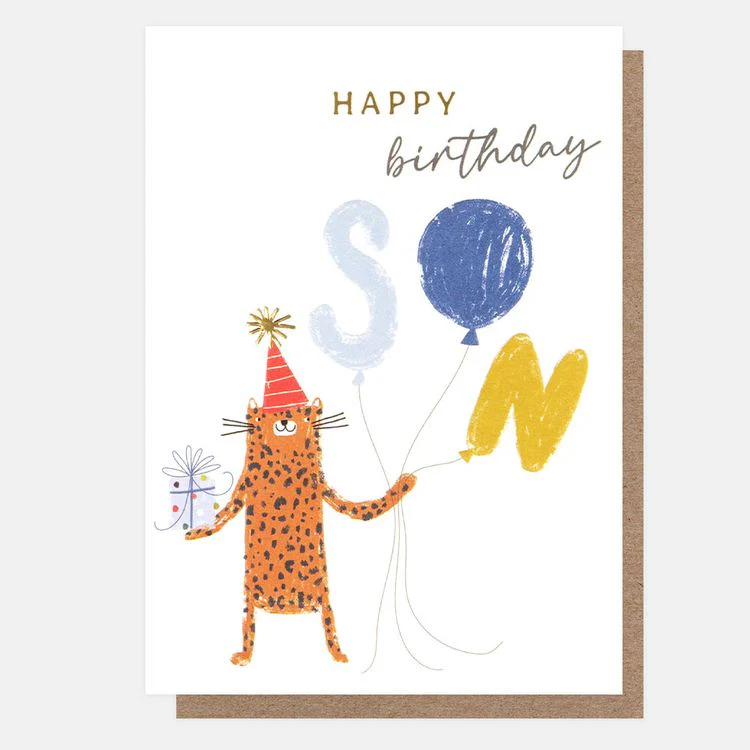 Caroline Gardner - Happy Birthday Son Cheetah