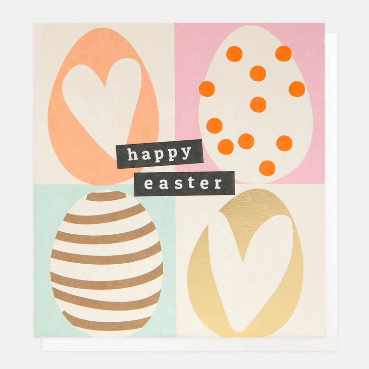Caroline Gardner - Happy Easter Patterned Eggs