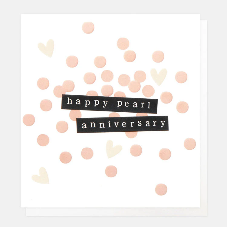 Caroline Gardner - Happy Pearl Anniversary