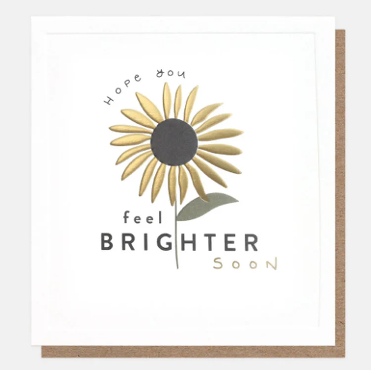 Caroline Gardner - Hope You Feel Brighter Soon Sunflower