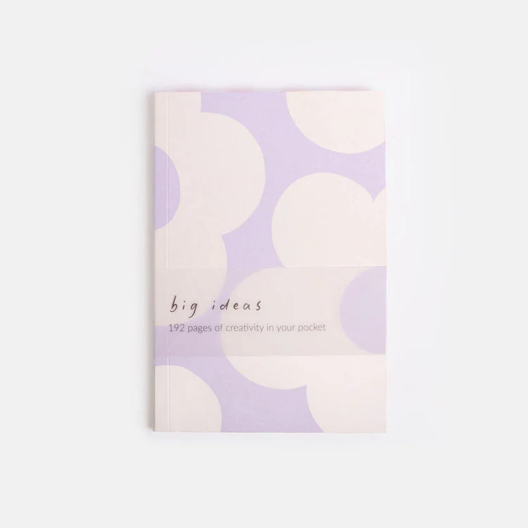 Caroline Gardner - Lilac Flower A6 Softback Notebook