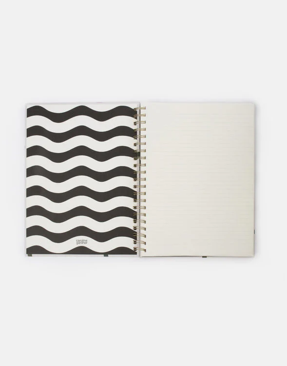Caroline Gardner - Multi Floral Spiral A4 Notebook - Image 2