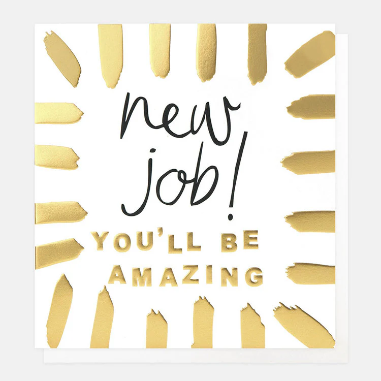 Caroline Gardner - New Job! You'll Be Amazing