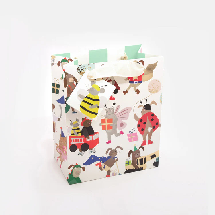 Caroline Gardner - Party Animals Medium Gift Bag