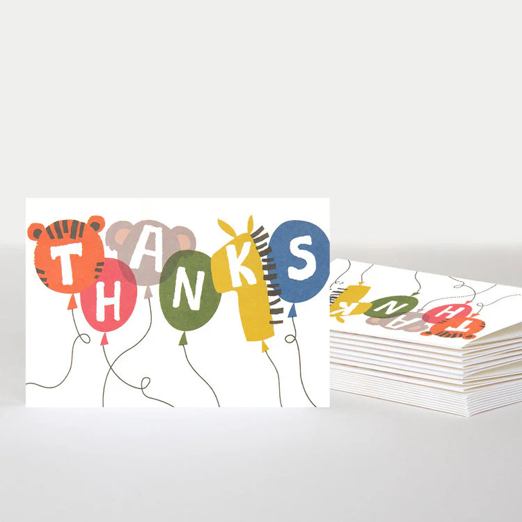 Caroline Gardner  -  Thanks Animal Balloons Pack