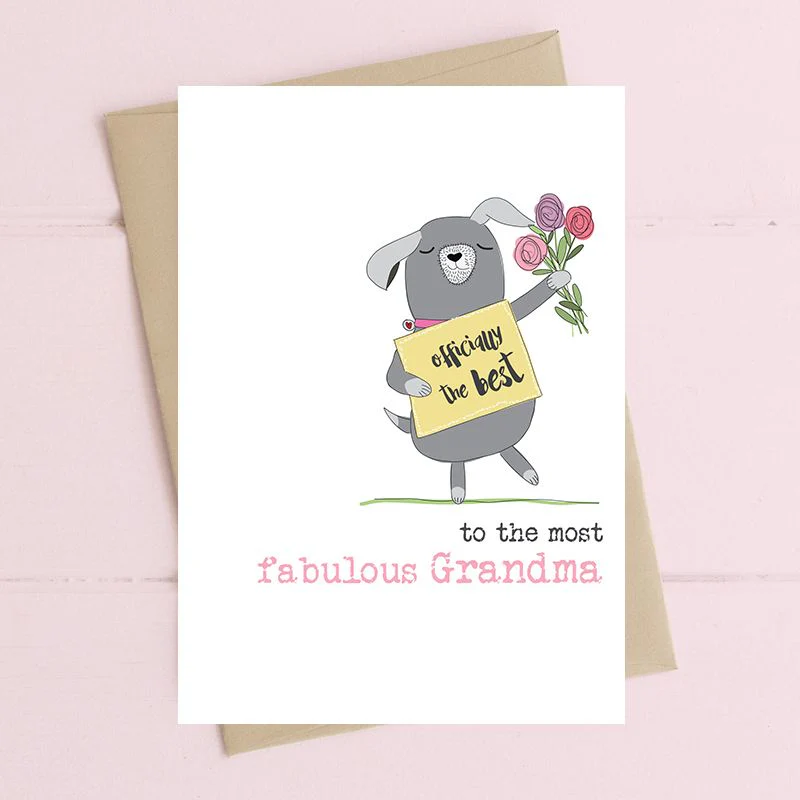 Dandelion Stationery - Fabulous Grandma