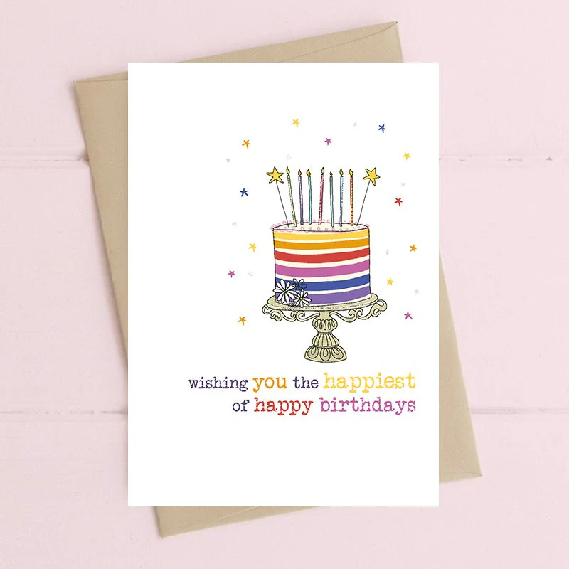 Dandelion Stationery - Happiest of happy birthdays