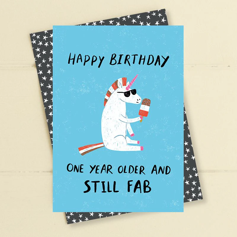 Dandelion Stationery - One Year Older and Still Fab