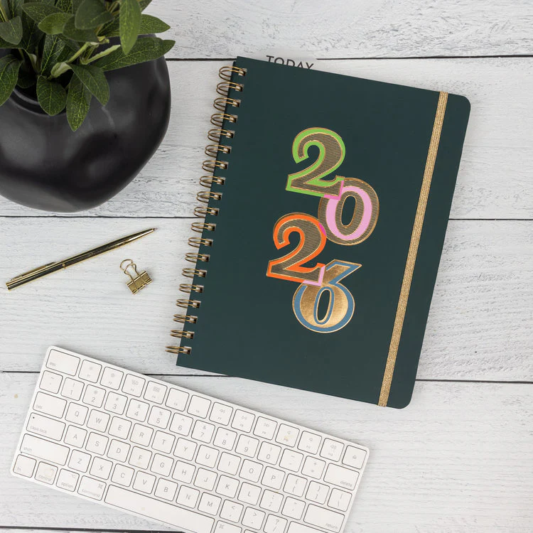 Designwork Collective - 2026 Planner - Type Teal