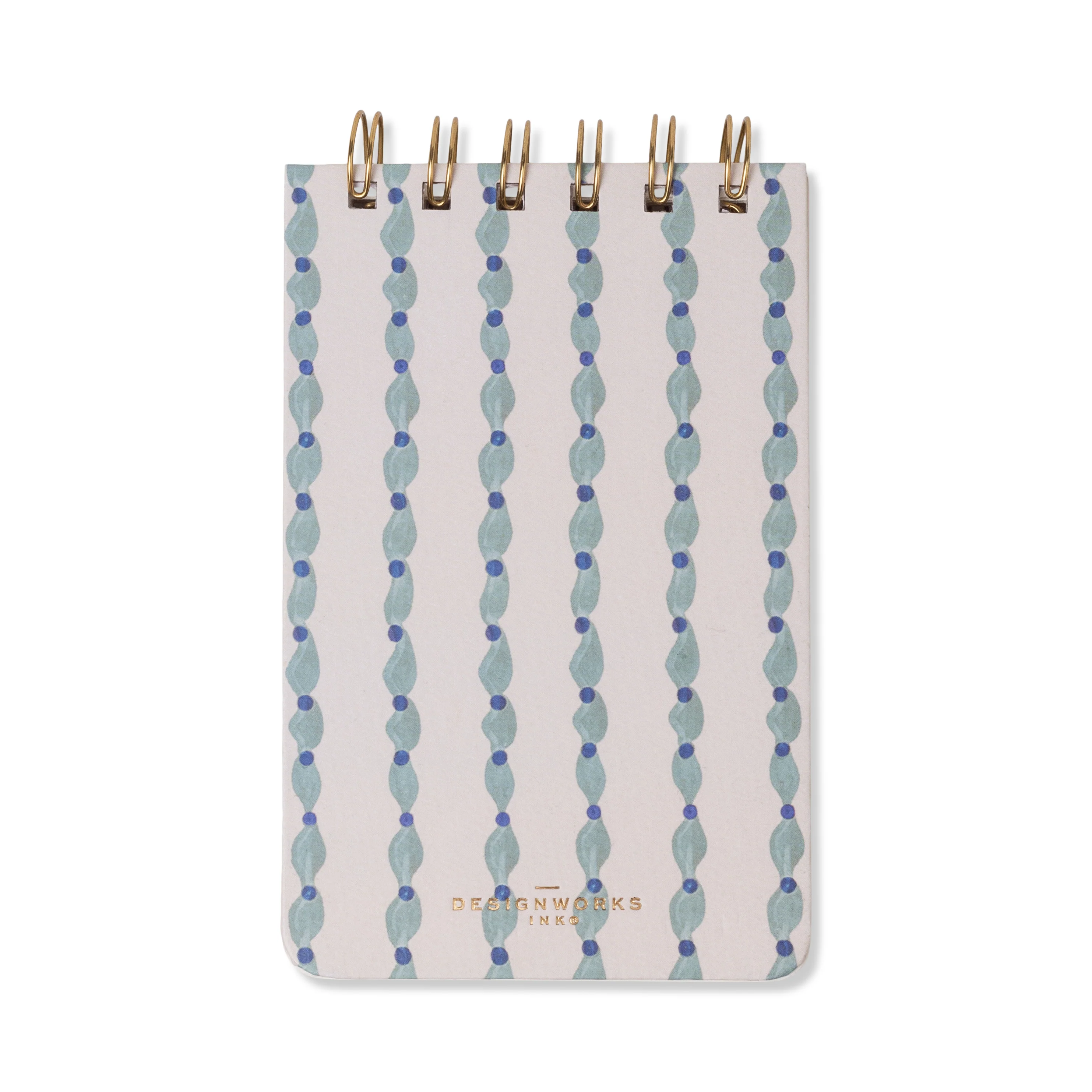 Designwork Collective - Tulip Twin Wavy Blue Notepad - Image 2