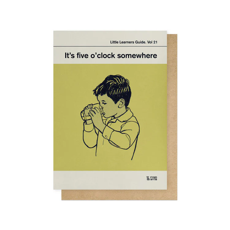 East End Prints - It's Five O'clock Somewhere