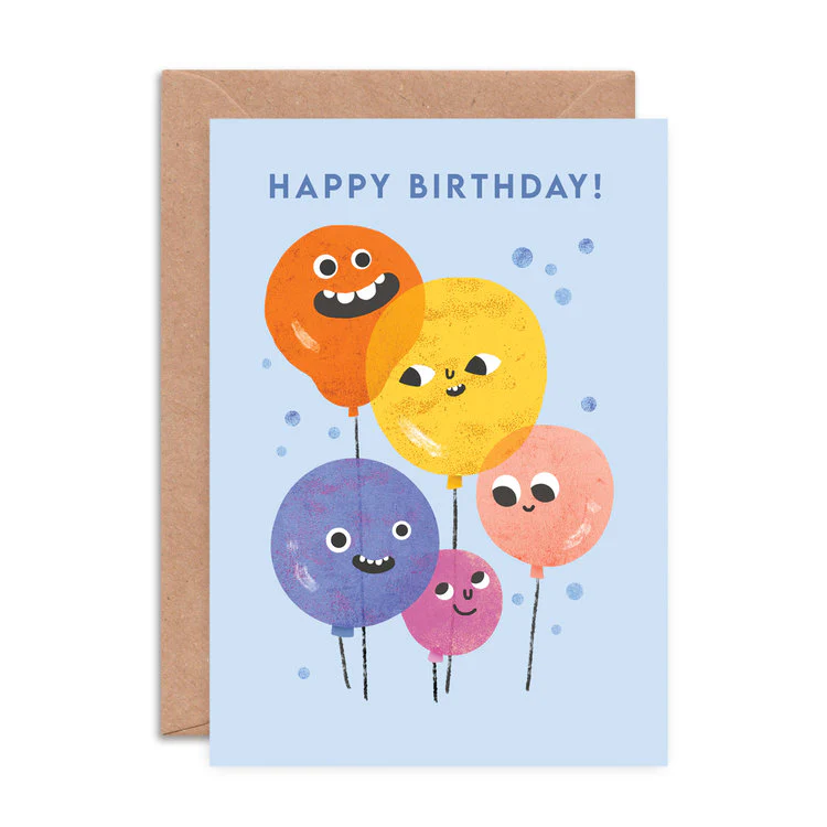 Emily Nash Illustration - Balloon Faces