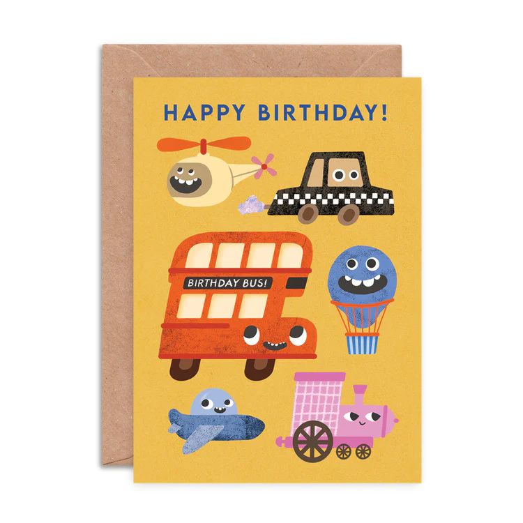 Emily Nash Illustration - Transport Faces