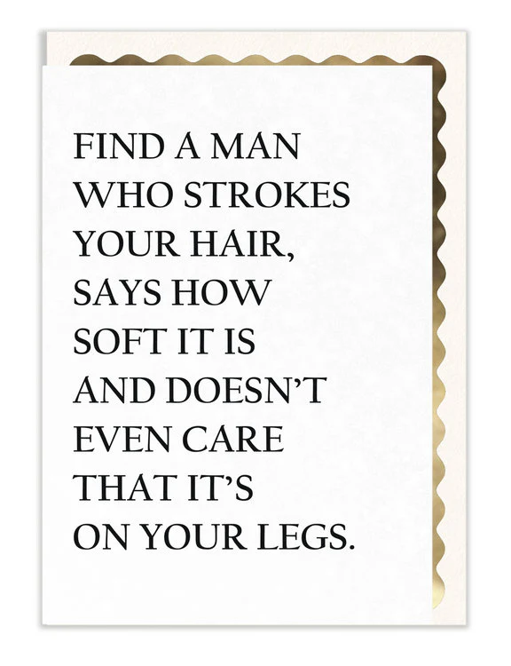 Five Dollar Shake - A Man Who Strokes Your Hair..