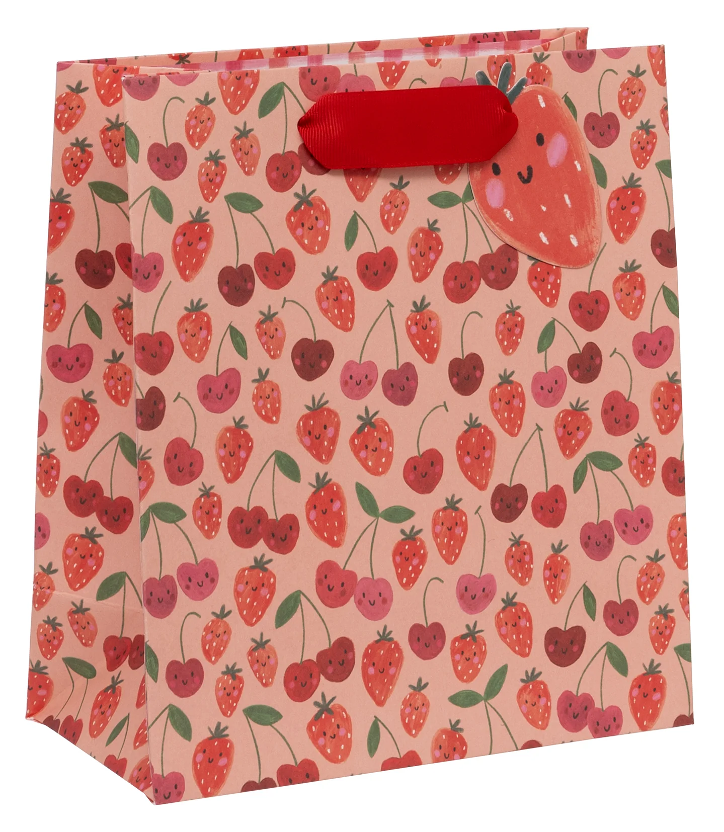Glick - Gift Bag Med Cherry Strawbs
