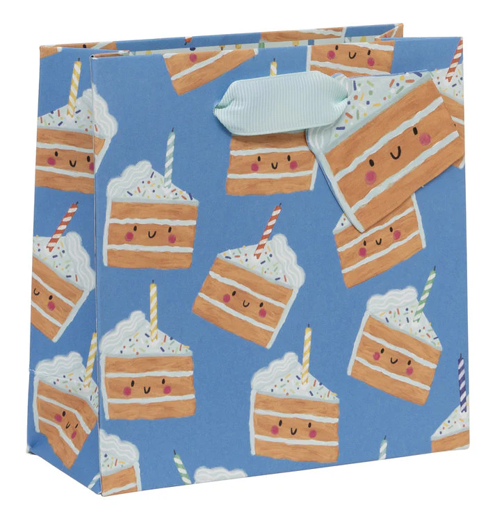 Glick - Gift Bag Sml Cakey Blue