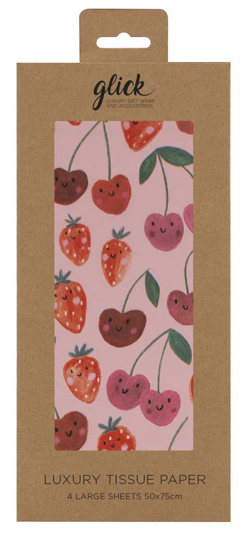 Glick - Tissue Paper Cherry Straw