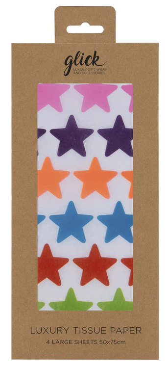 Glick - Tissue Paper Jazzy stars