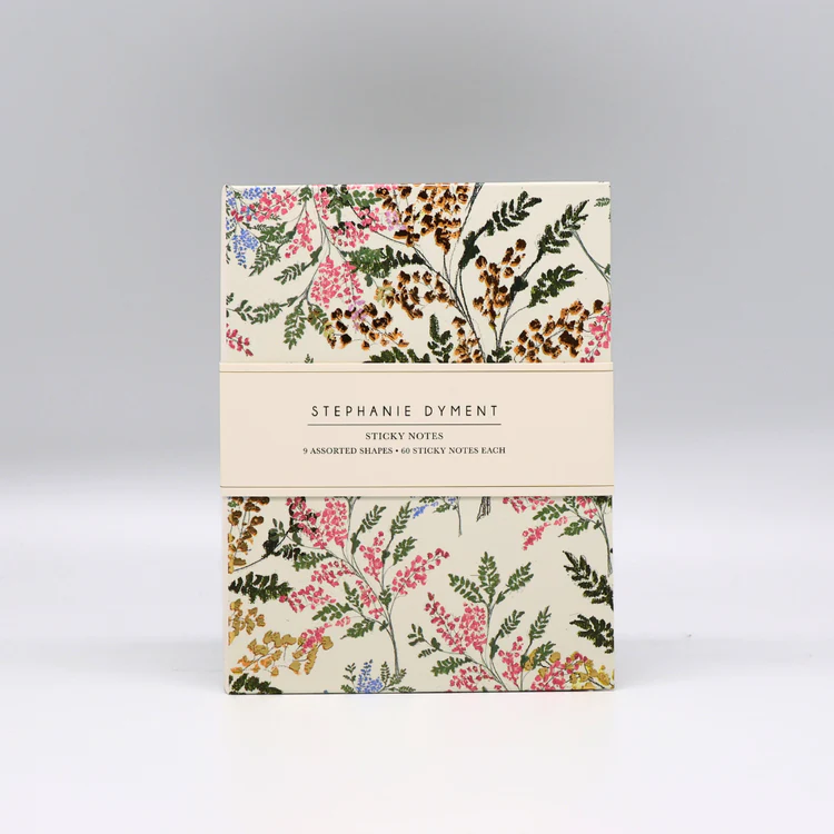 Great British Card Co - Meadow floral Sticky Notes Set