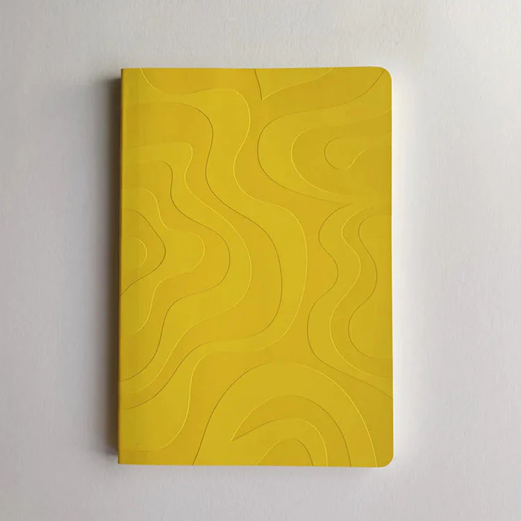 In Real Life - A5 Electric Swirl Plain NtBk