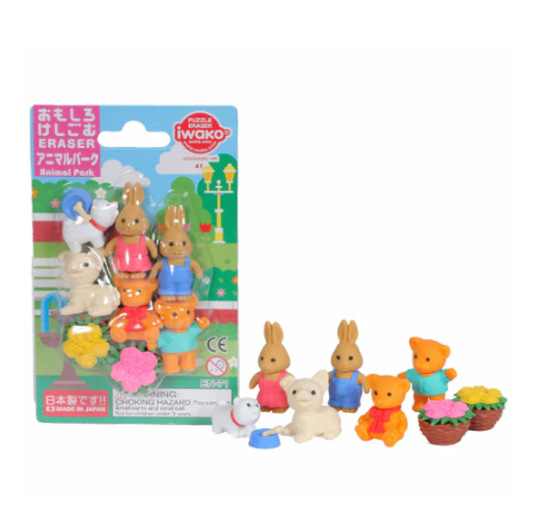 Iwako Global Co. - Blister Pack Animal Park