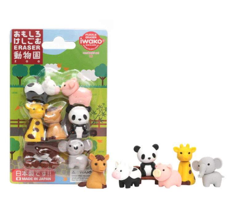Iwako Global Co. - Blister Pack Zoo
