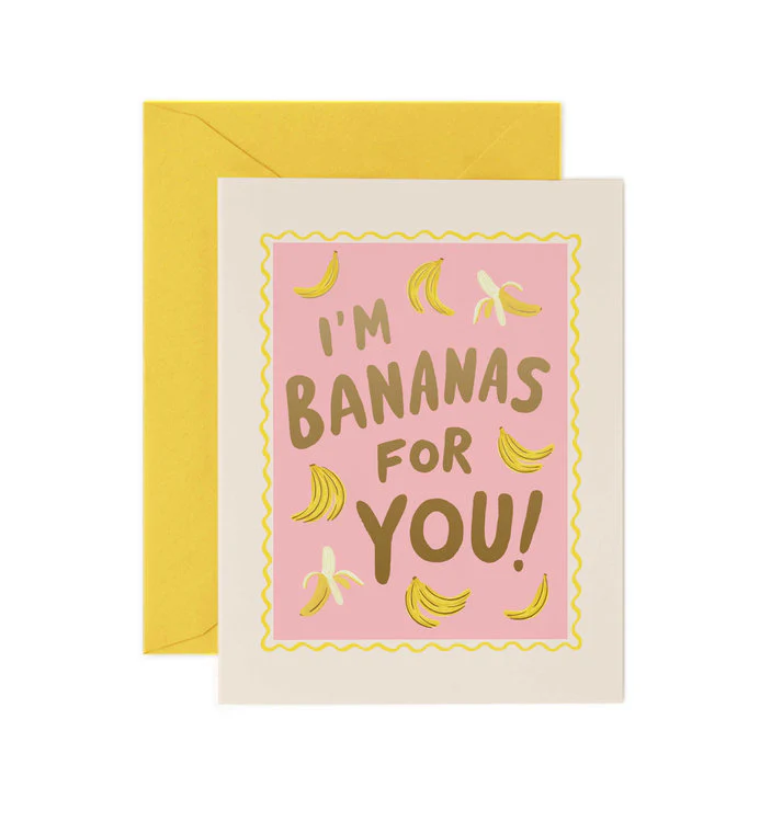 Rifle Paper - I'm Bananas For You