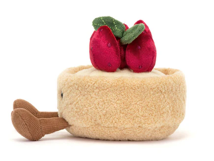 Jellycat - Amuse Fleurette Tarte Aux Fraises - Image 2