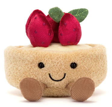 Jellycat - Amuse Fleurette Tarte Aux Fraises - Image 4