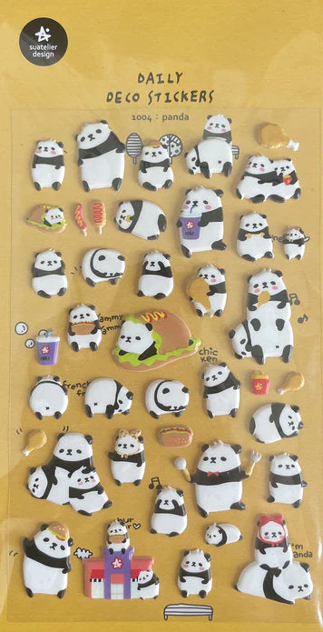Suatelier - Panda Stickers