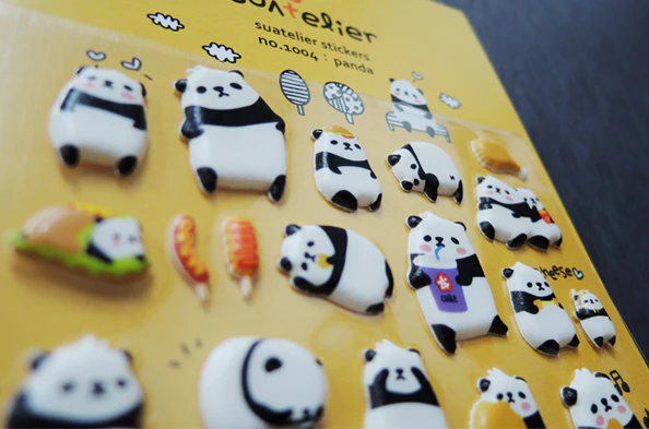 Suatelier - Panda Stickers - Image 2