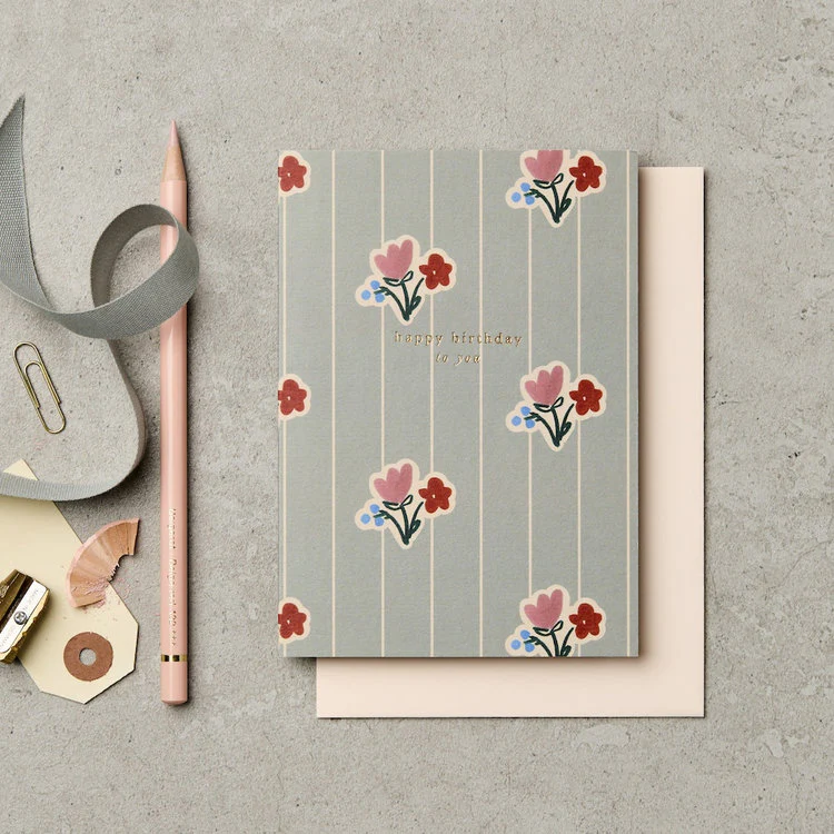 Katie Leamon - Wallpaper Posy Birthday