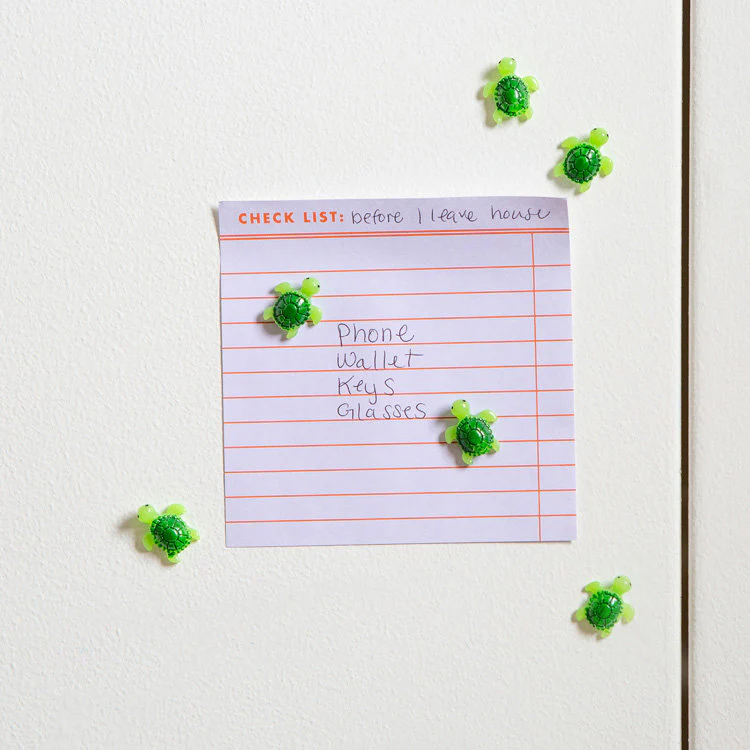 Kikkerland - Baby Turtle Magnets - Image 2