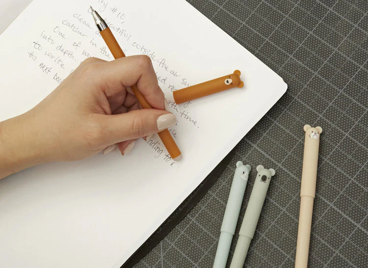 Kikkerland - Bear Erasable Pen - Image 2