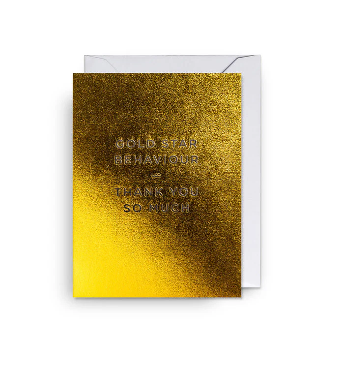 Lagom - Gold Star Thank You