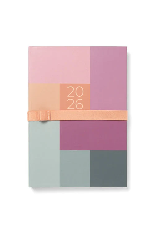 Letts - A5 Gradient WTV Rose 2026