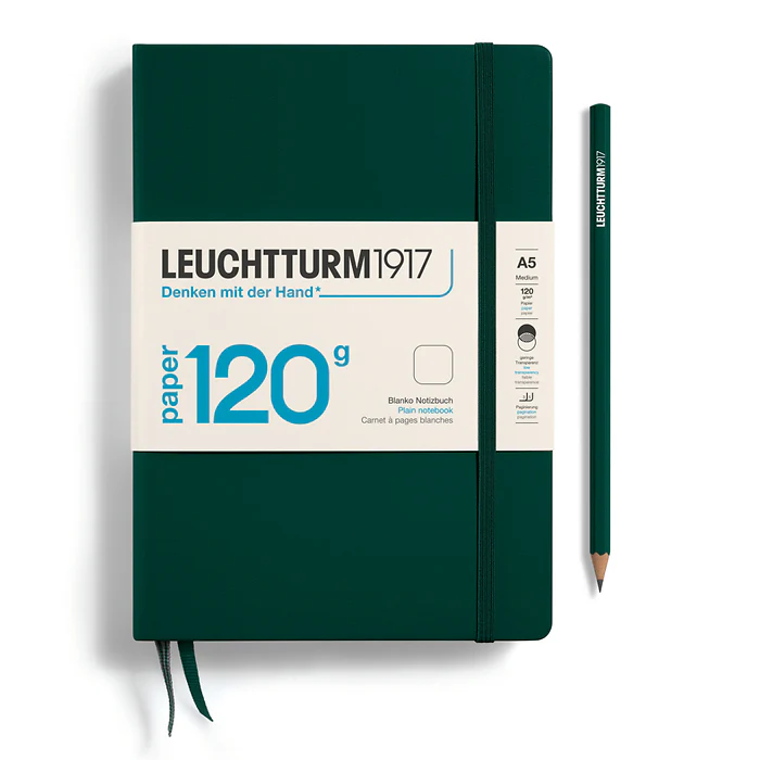 Leuchtturm 1917 - A5 120G Edition Plain - Forest Green