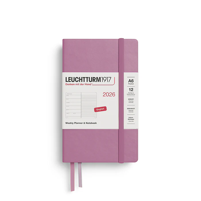 Leuchtturm 1917 - A6 WTV Notebook Dusty Rose 2026