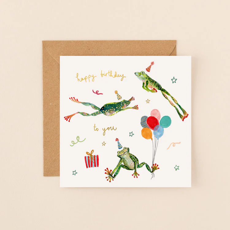 Louise Mulgrew  - Birthday Jumping Frogs