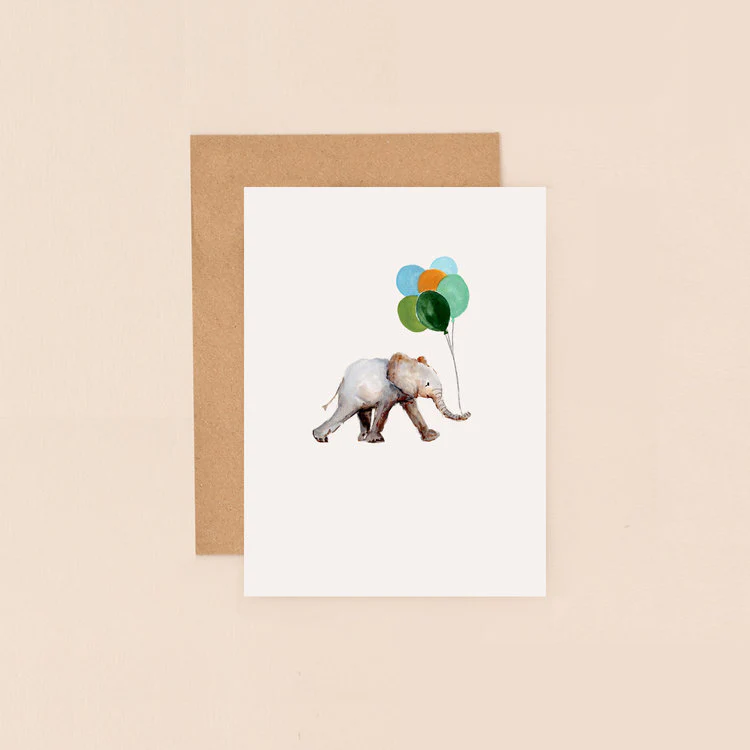 Louise Mulgrew - Elephant And Balloons